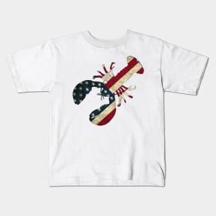 Lobster Flag Kids T-Shirt